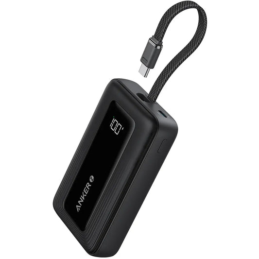 Anker Zolo External Battery, 10000mAh, 30W, QC + PD, 1 x USB-A - 2 x USB-C, Czarny