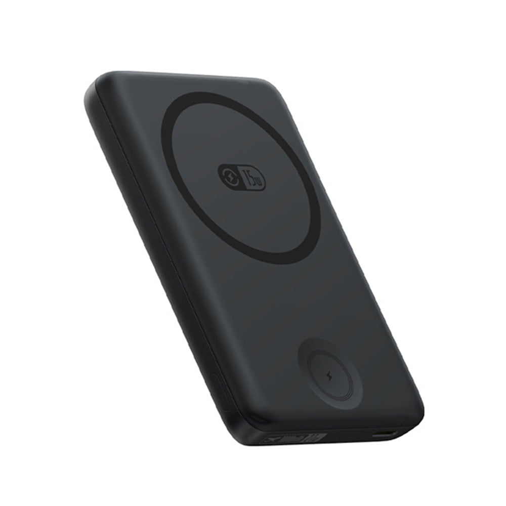 Zewnętrzna bateria Baseus Bank EnerFill FT11, 10000mAh, 27W, PD + QI + FQI, 2 x QI - 1 x USB-C, Czarna P1008210G123-00