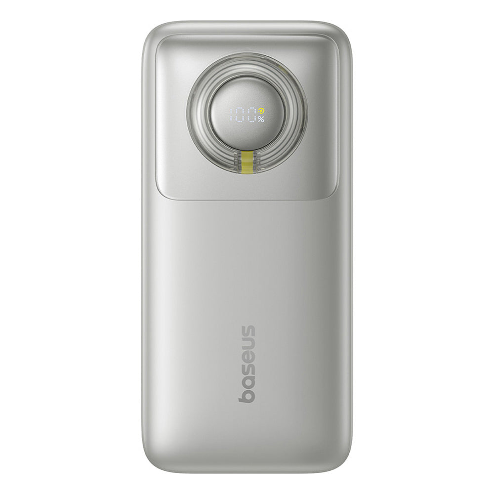 Zewnętrzna bateria Baseus Free2Pull, 20000mAh, 65W, PD, 2 x USB-C, Szara P10073700843-00