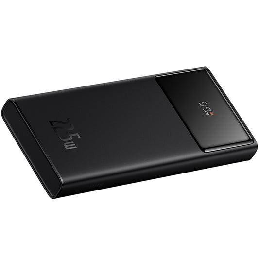 Bateria zewnętrzna Baseus Star Lord, 10000 mAh, 22,5 W, QC + PD, 1 x USB-C - 2 x USB-A, czarna PPXJ100001