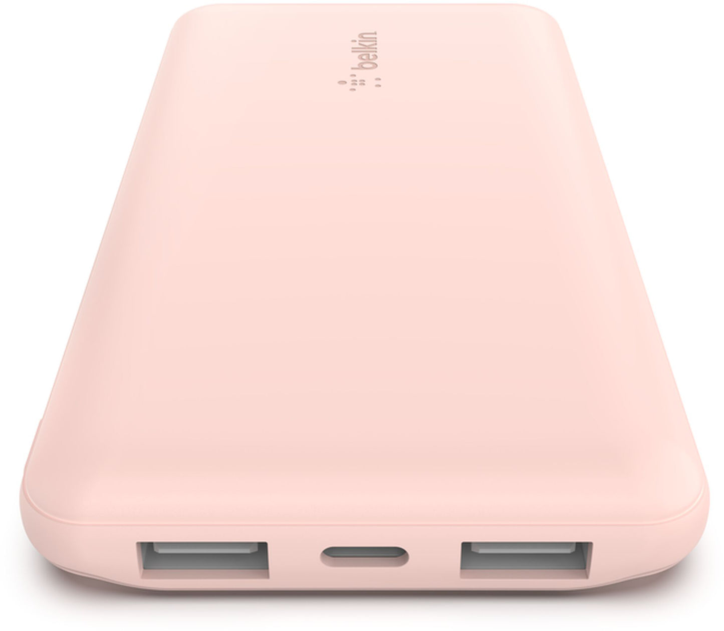 Powerbank Belkin BoostCharge, 10000mAh, 15W, 1 x USB-C - 2 x USB-A, Różowy BPB011btRG