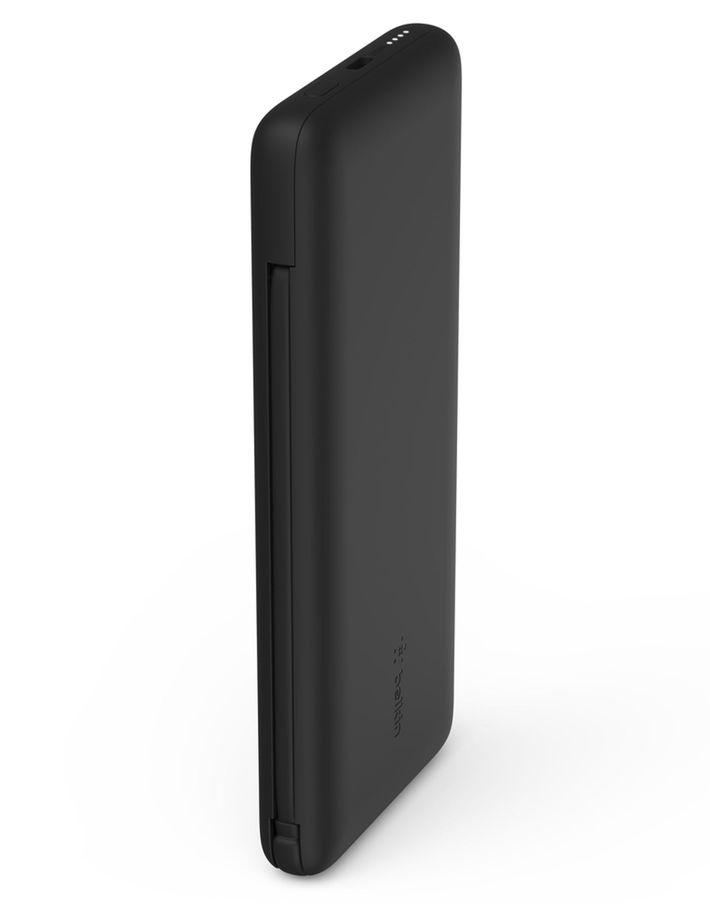 Powerbank Belkin BoostCharge Plus, 10000mAh, 23W, QC + PD, 1 x Lightning - 2 x USB-C, Czarny BPB006btBLK