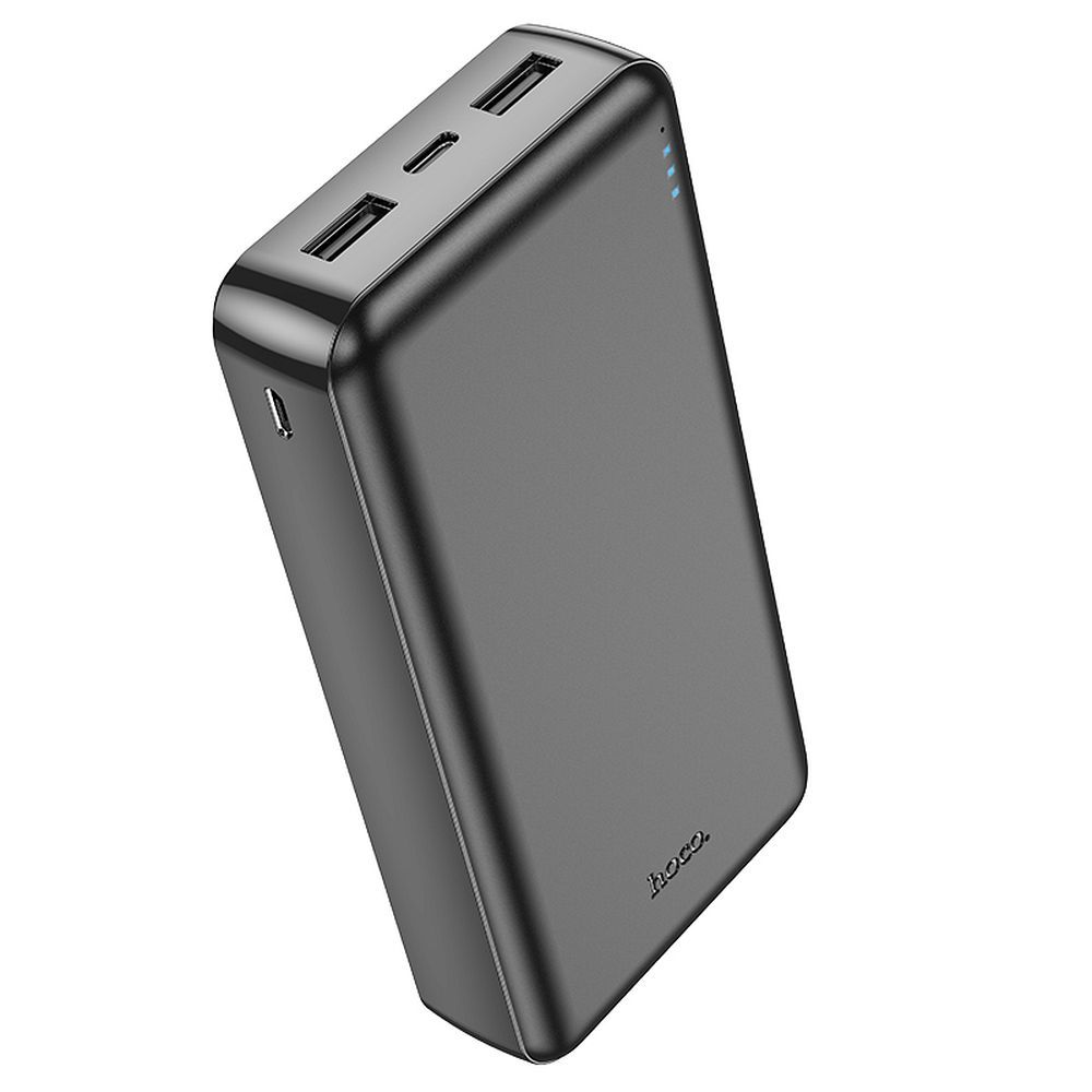 Powerbank HOCO J100A, 20000mAh, 10W, 2 x USB-A, Czarny