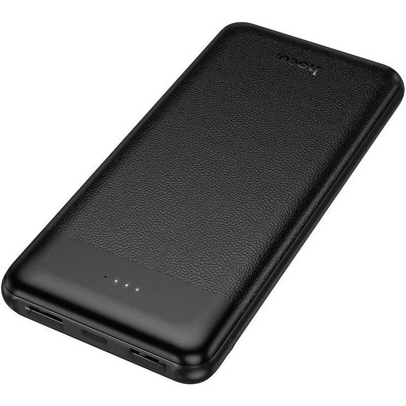 Powerbank HOCO J153 Stability, 10000mAh, 10W, 2 x USB-A, Czarny