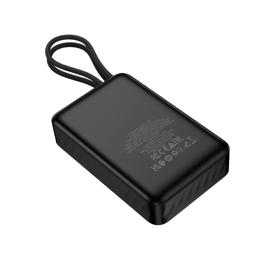Powerbank HOCO J171A, 20000mAh, 22,5W, QC + PD, 1 x Lightning - 1 x USB-A - 2 x USB-C, Czarny