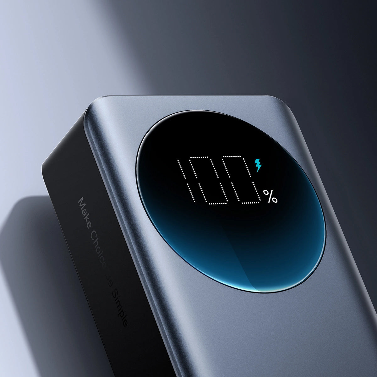 Zewnętrzna bateria Joyroom JR-PBF05, 30000mAh, 65W, QC + PD, 1 x USB-A - 2 x USB-C, Czarna