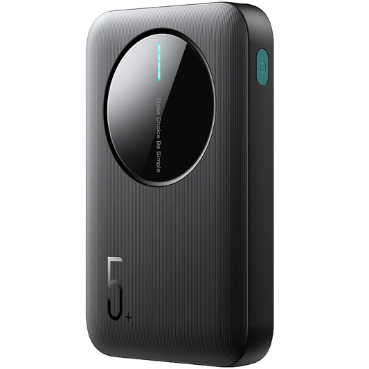 Zewnętrzna bateria Joyroom JR-PBF13, 5000mAh, 12W, 1 x USB-C - 2 x USB-A, Czarna