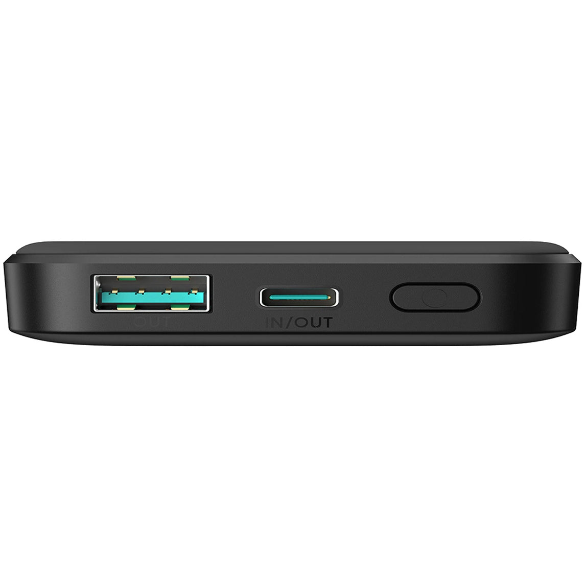 Zewnętrzna bateria bezprzewodowa Joyroom JR-W020 Mini, 5000mAh, 20W, QC + PD + FQI, 1 x QI - 1 x USB-A - 1 x USB-C, Czarna