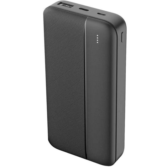 Zewnętrzna bateria MaXlife MXPB-02, 20000mAh, 20W, QC + PD, 1 x USB-A - 1 x USB-C, Czarna