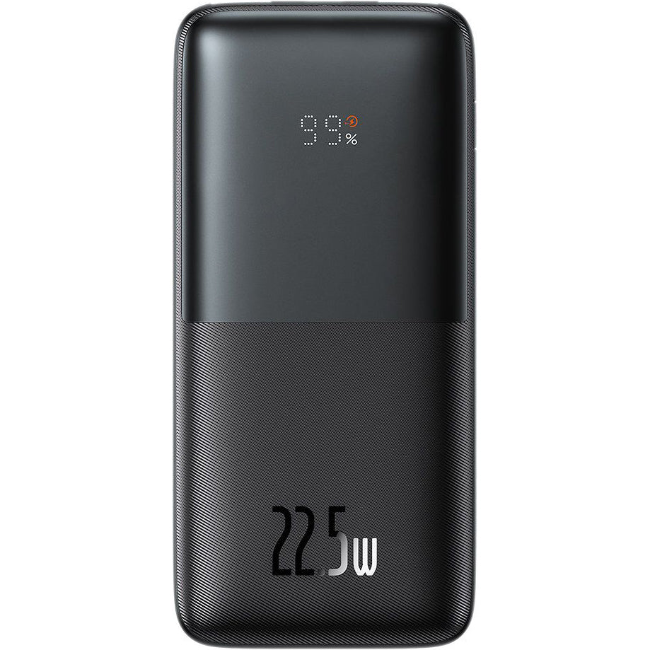 Zewnętrzna bateria Baseus Bipow Pro, 10000mAh, 22.5W, QC + PD, 1 x USB-C - 2 x USB-A, Czarna PPBD040001