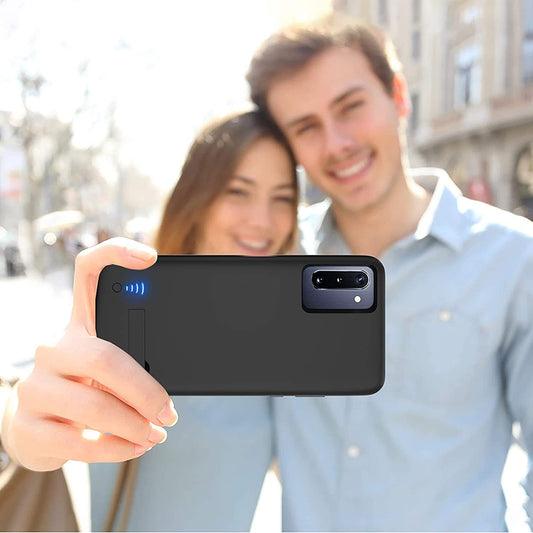 Zewnętrzna bateria w formie etui Techsuit Power Pro Battery dla Samsung Galaxy Note 10 5G N971 / Note10 N970, 5000mAh, Czarna