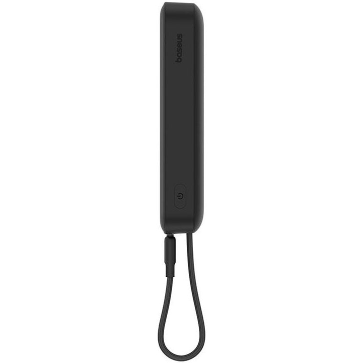 Zewnętrzna bateria bezprzewodowa Baseus Magnetic Mini, 10000mAh, 20W, PD + FQI, 1 x Lightning - 1 x QI - 1 x USB-C, Czarna P10022109113-00
