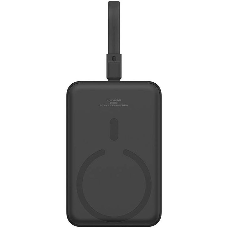 Zewnętrzna bateria bezprzewodowa Baseus Magnetic Mini, 10000mAh, 20W, PD + FQI, 1 x Lightning - 1 x QI - 1 x USB-C, Czarna P10022109113-00