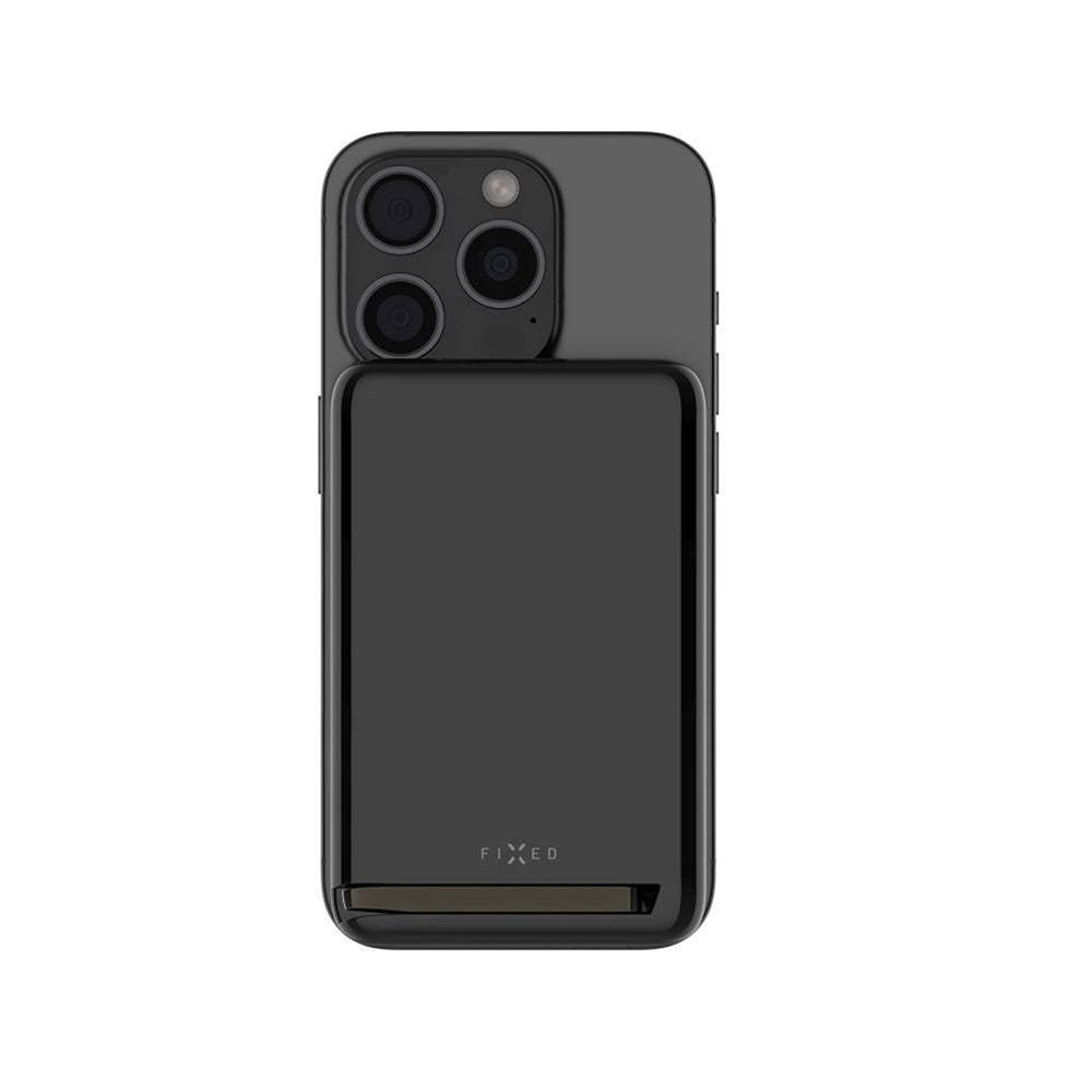 Zewnętrzna bateria bezprzewodowa Fixed MagZen 10 Pro, 10000mAh, 30W, PD + FQI, 1 x QI - 1 x USB-C, Czarna