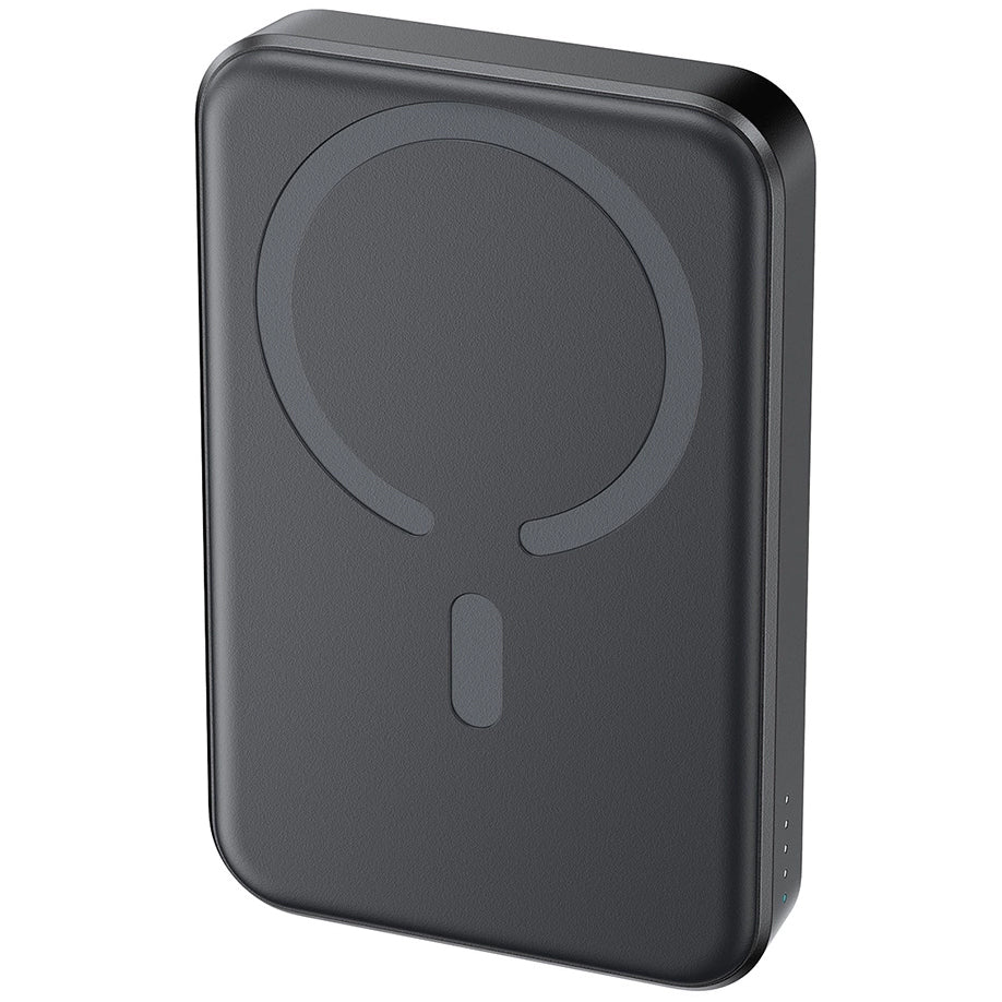 Zewnętrzna bateria bezprzewodowa Joyroom JR-W020, 10000mAh, 20W, QC + PD + FQI, 1 x QI - 1 x USB-A - 1 x USB-C, Czarna