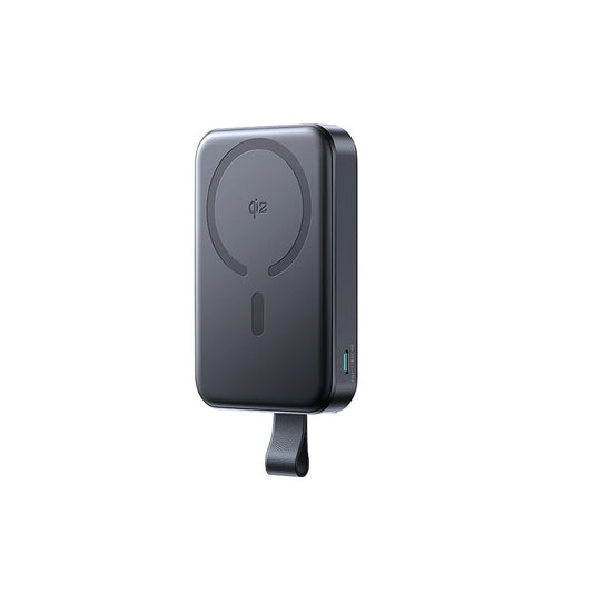 Zewnętrzna bateria bezprzewodowa Joyroom JR-PBM11, 10000mAh, 22.5W, QC + PD + FQI, 1 x QI - 1 x USB-A - 1 x USB-C, Czarna