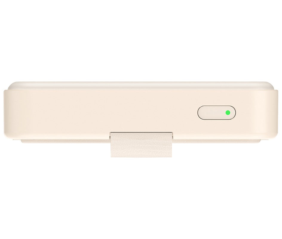 Xiaomi Mi Magnetic Wireless External Battery, 6000mAh, 15W, PD + FQI, 1 x QI - 1 x USB-C, Beige BHR9074GL