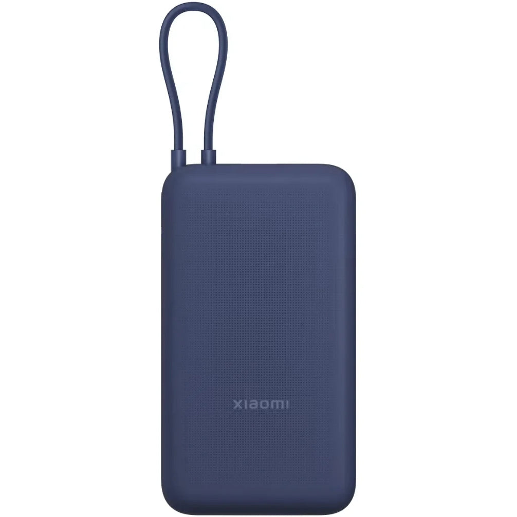 Zewnętrzna bateria Xiaomi, 20000mAh, 33W, QC + PD, 1 x USB-A - 2 x USB-C, Niebieska BHR8975GL