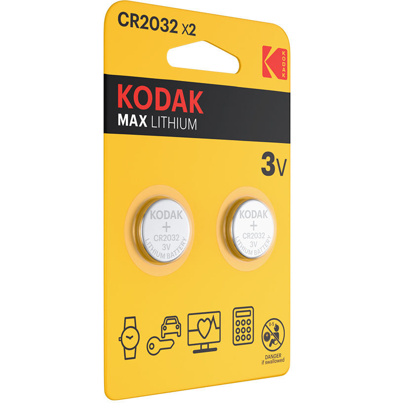 Bateria Kodak Max, CR2032, Zestaw 2 sztuki