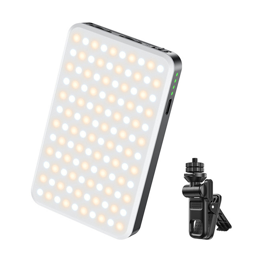 Lampa błyskowa do selfie Yesido DH12, 6W, 120 x Led, Czarny