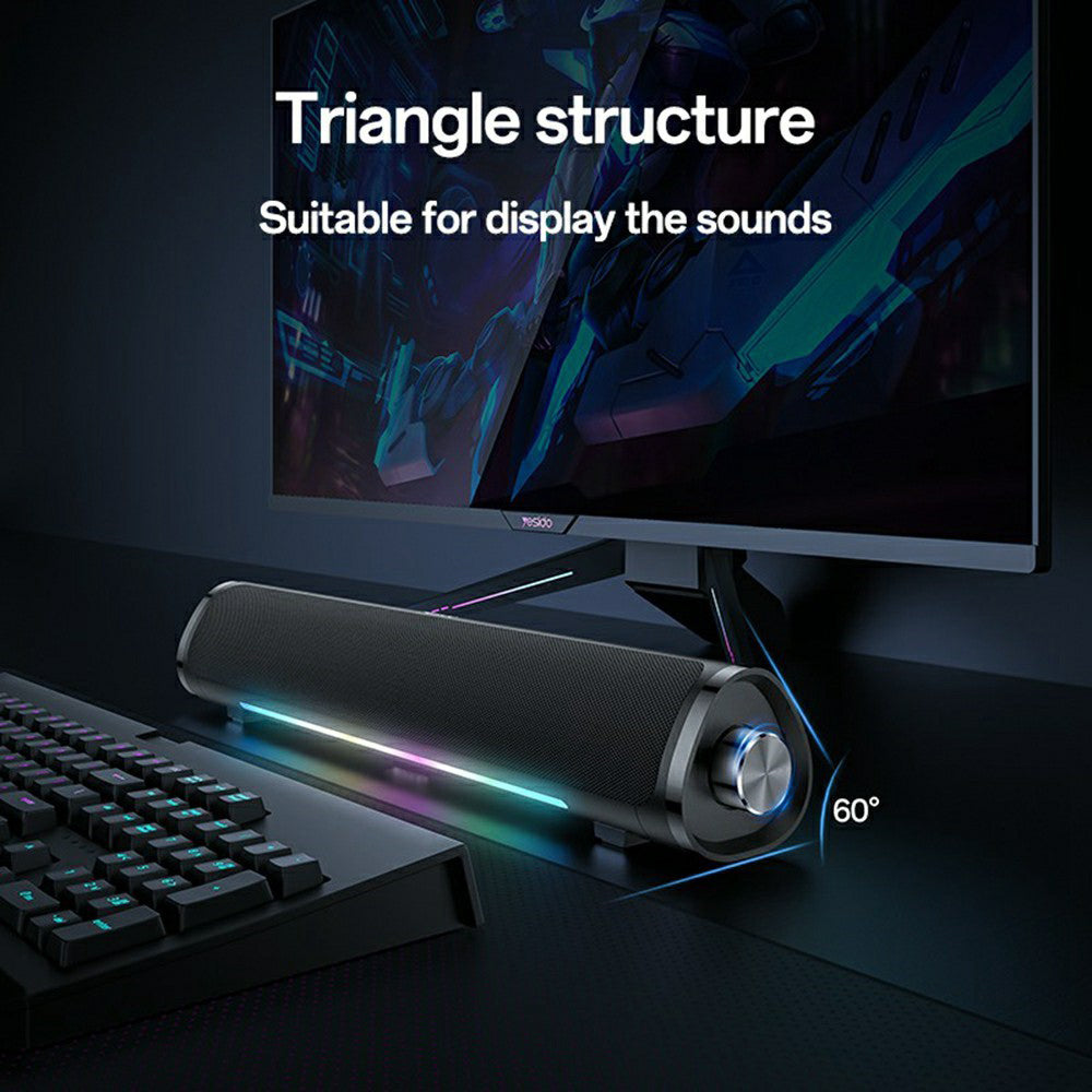 Głośnik Bluetooth Yesido YSW27, 10W, RGB, Czarny