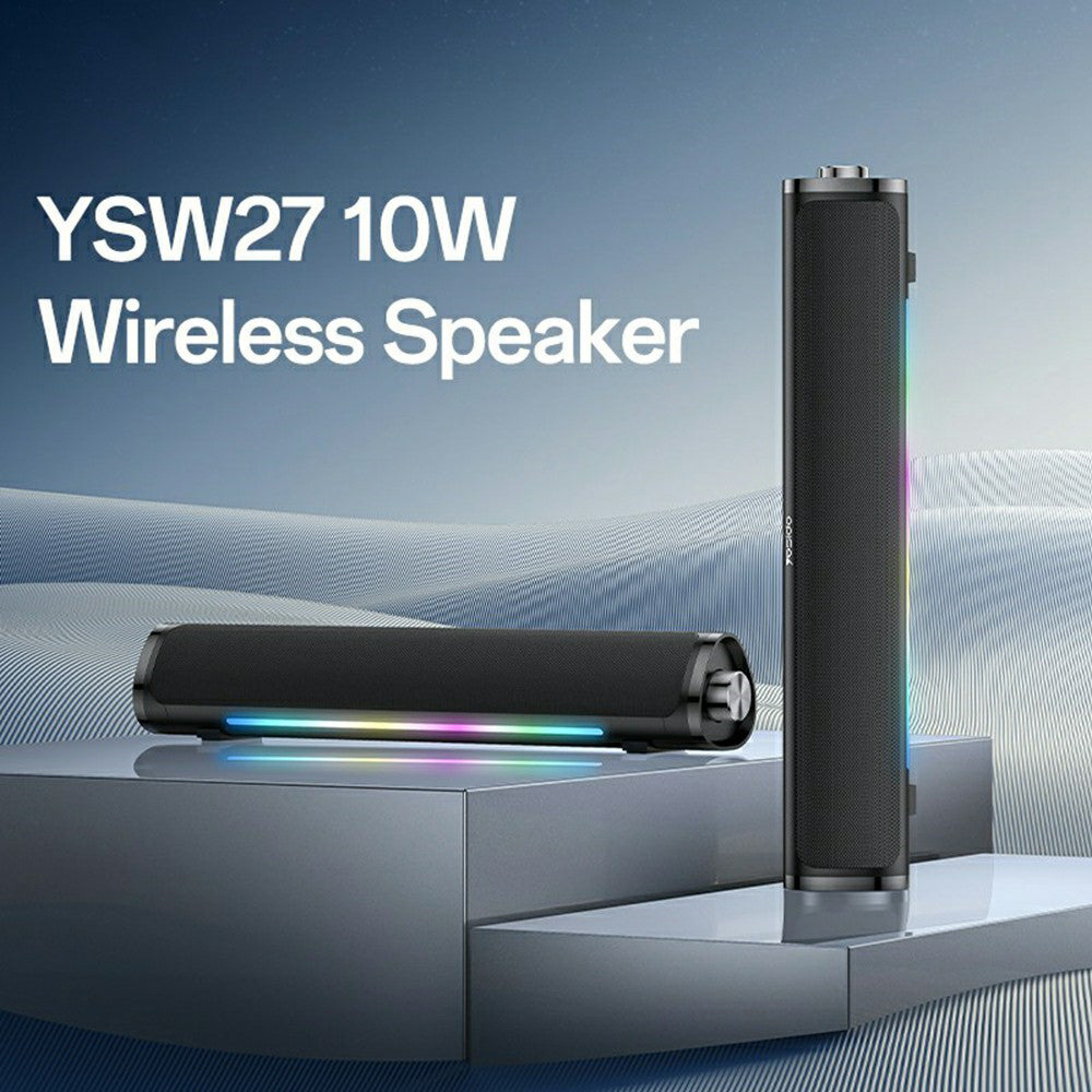 Głośnik Bluetooth Yesido YSW27, 10W, RGB, Czarny