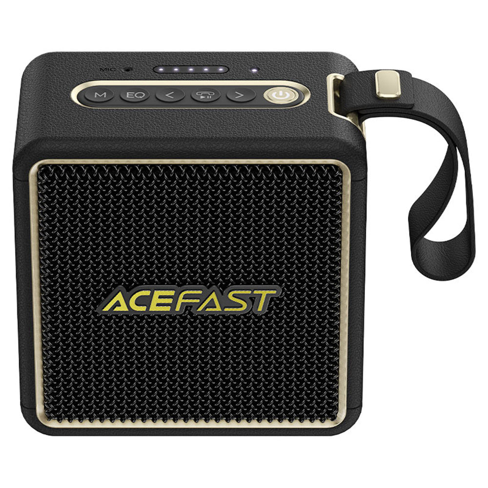 Przenośny głośnik Bluetooth Acefast K3 Nano, 1 x 30W - 1 x 16W, RGB, Wodoodporny, Czarny
