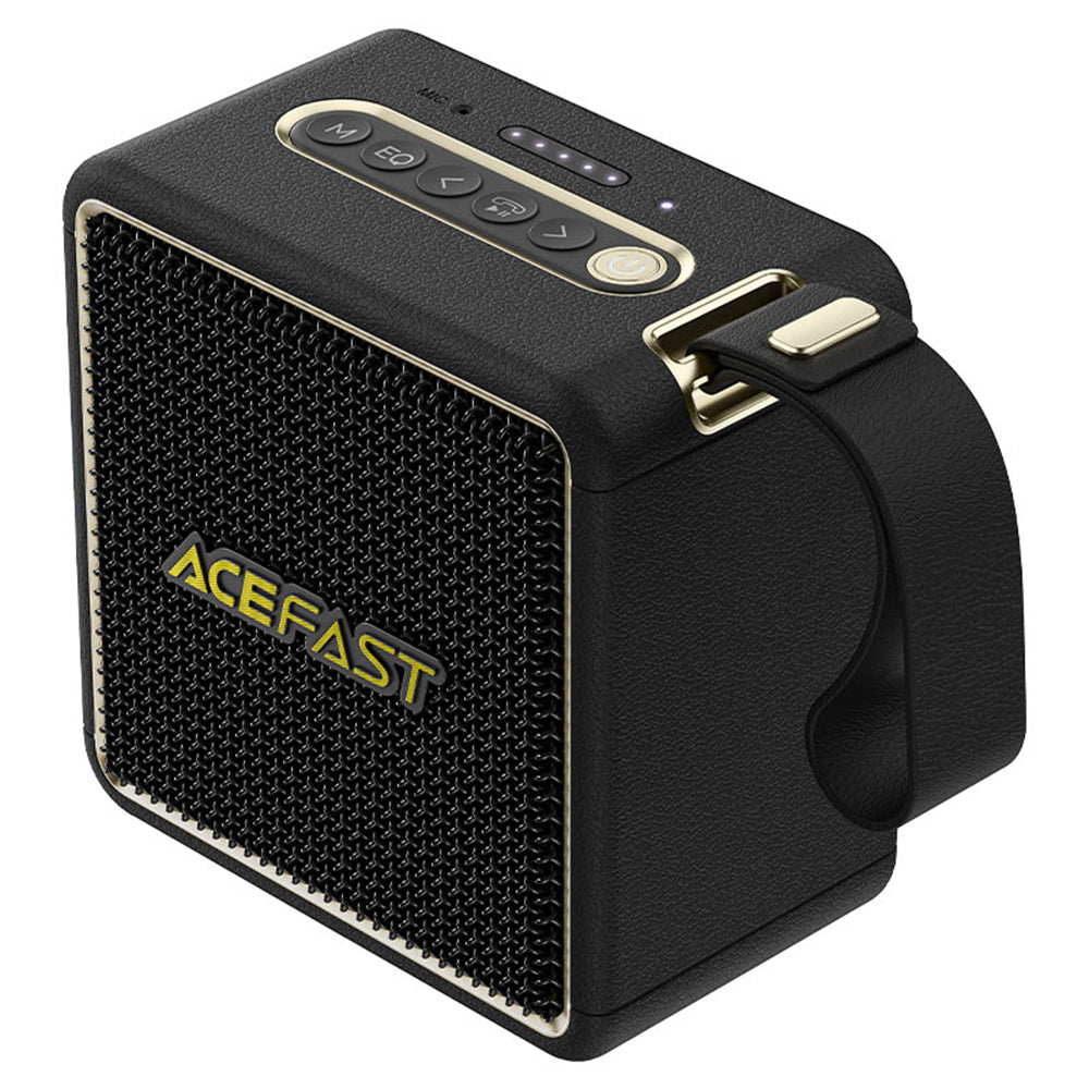 Przenośny głośnik Bluetooth Acefast K3 Nano, 1 x 30W - 1 x 16W, RGB, Wodoodporny, Czarny