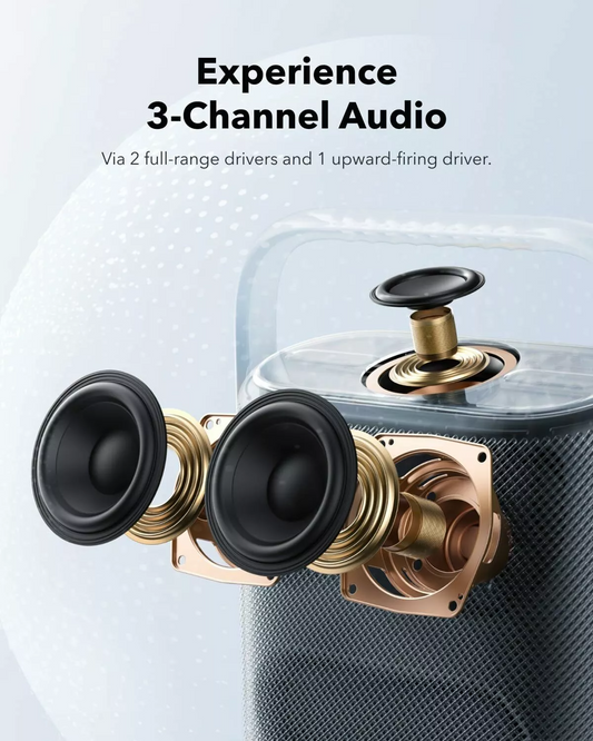 Przenośny głośnik Bluetooth Anker SoundCore Motion X500, 40W, wodoodporny, czarny A3131011