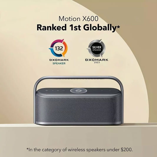 Przenośny głośnik Bluetooth Anker SoundCore Motion X600, 50W, wodoodporny, czarny A3130011
