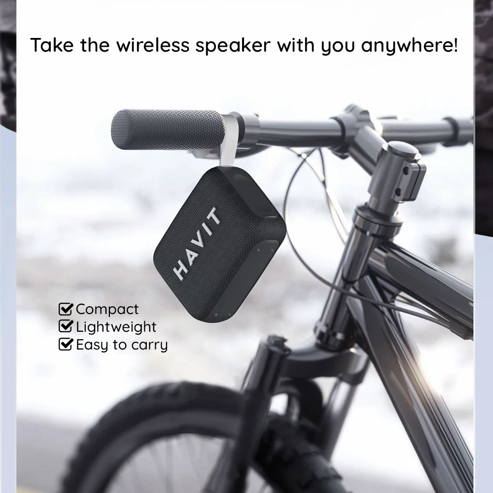 Przenośny głośnik Bluetooth HAVIT SK874BT, 8W, Wodoodporny, Czarny