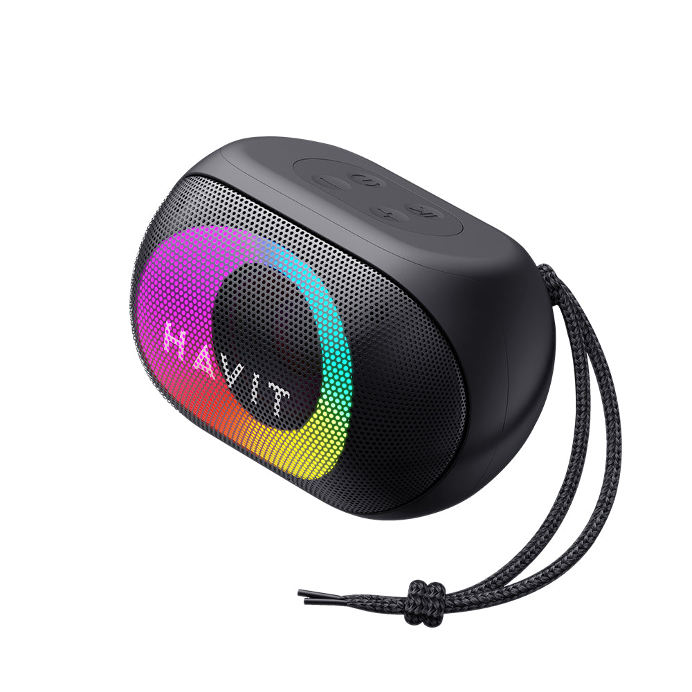 Przenośny Głośnik Bluetooth HAVIT SK885BT, 8W, RGB, Wodoodporny, Czarny