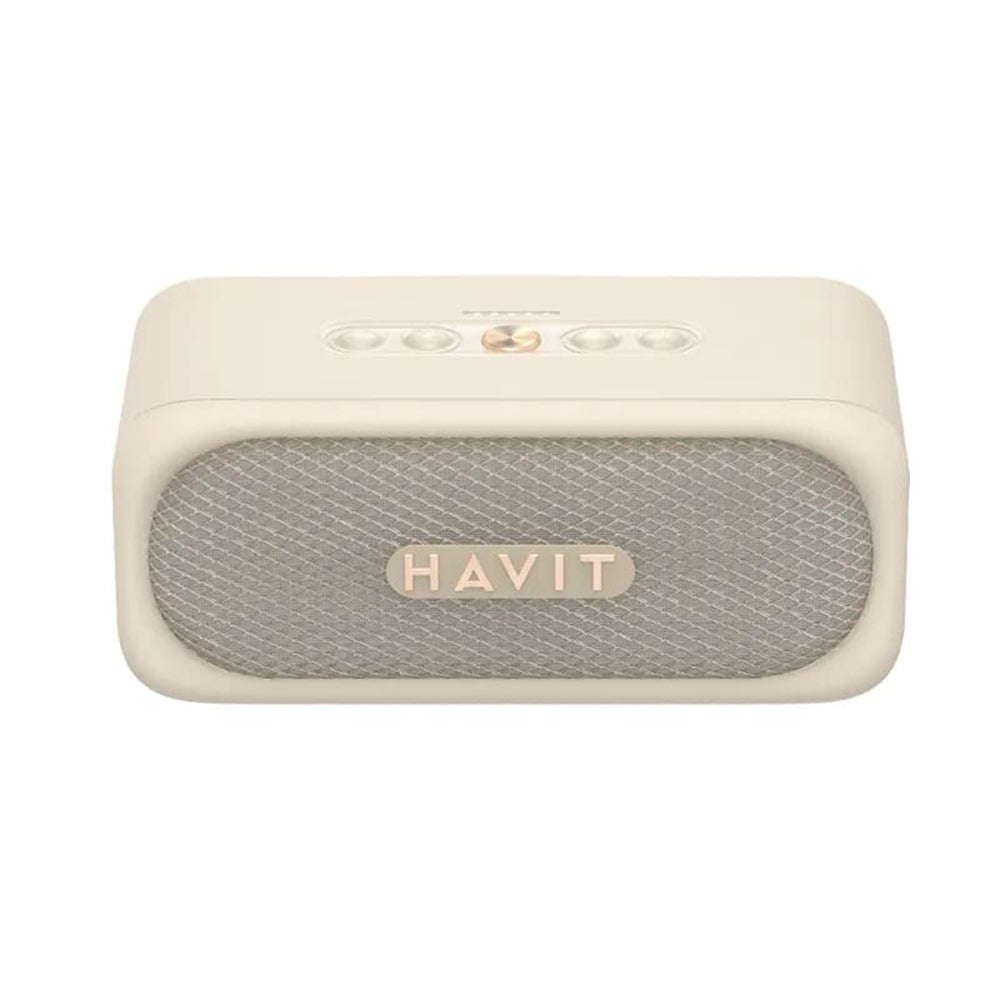 Głośnik Bluetooth HAVIT SK905BT, 20W, Wodoodporny, Beżowy
