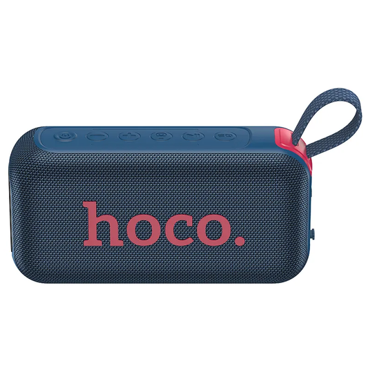 Przenośny głośnik Bluetooth HOCO HC32, 2 x 10W, TWS, RGB, Granatowy