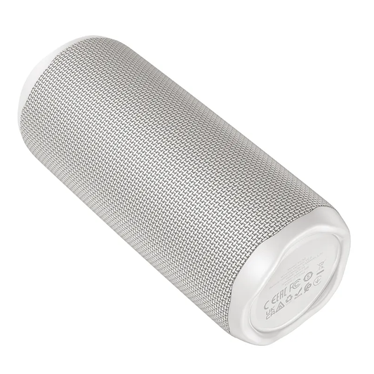 Przenośny głośnik Bluetooth HOCO HC50, 8W, TWS, RGB, Wodoodporny, Biały