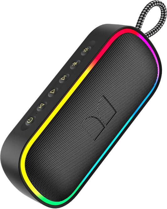 Przenośny głośnik Bluetooth Monster S150 Plus, 40W, TWS, RGB, wodoodporny, czarny