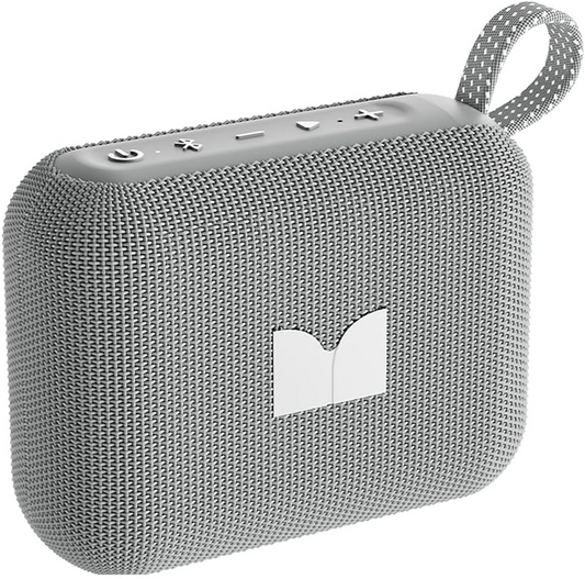 Przenośny głośnik Bluetooth Monster Cube 1, 12W, TWS, wodoodporny, szary