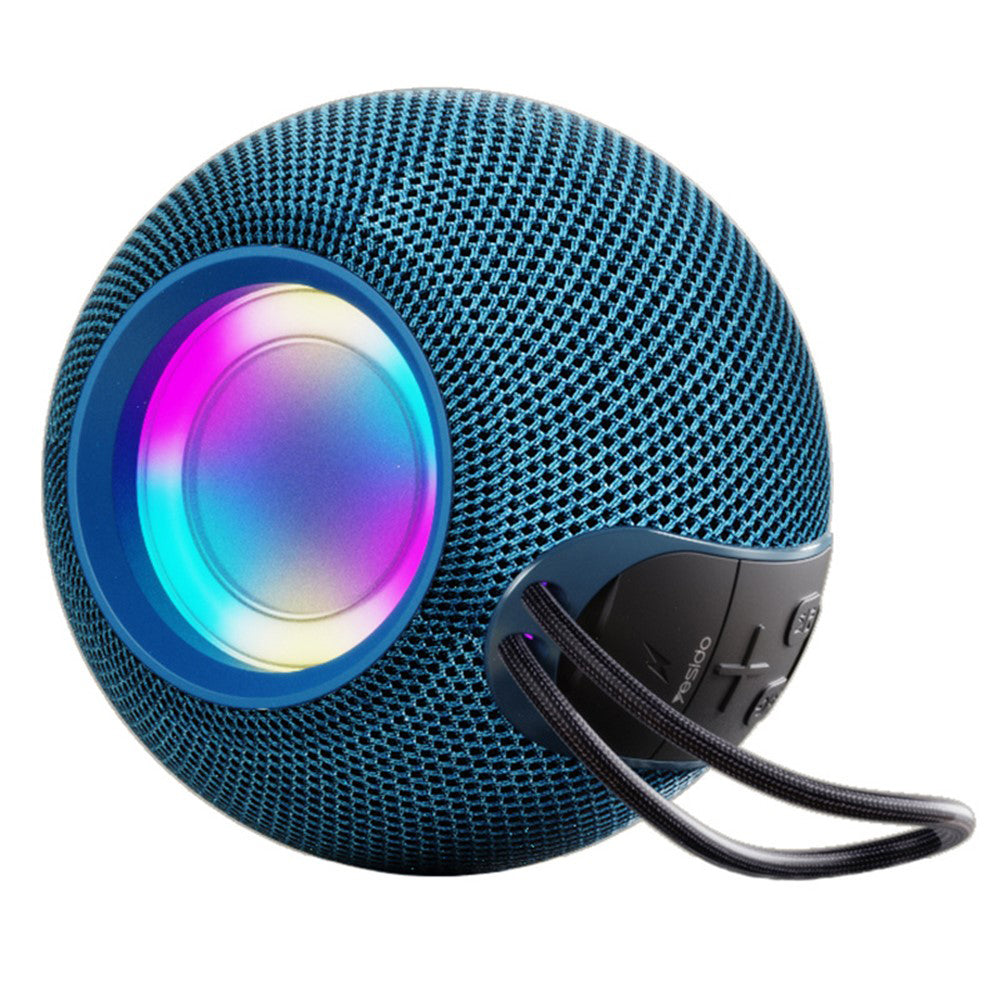 Przenośny Głośnik Bluetooth Yesido YSW13, 5W, RGB, Niebieski