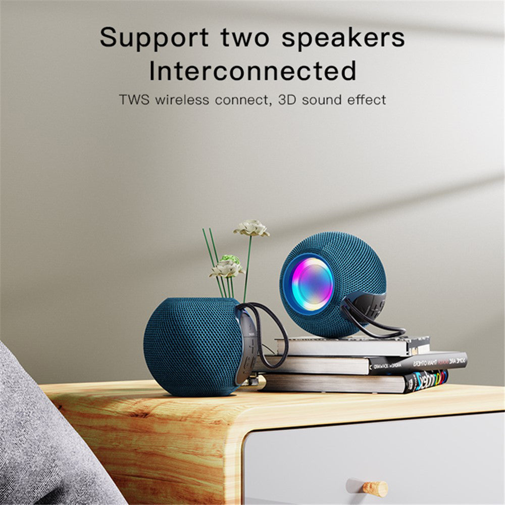 Przenośny Głośnik Bluetooth Yesido YSW13, 5W, RGB, Niebieski