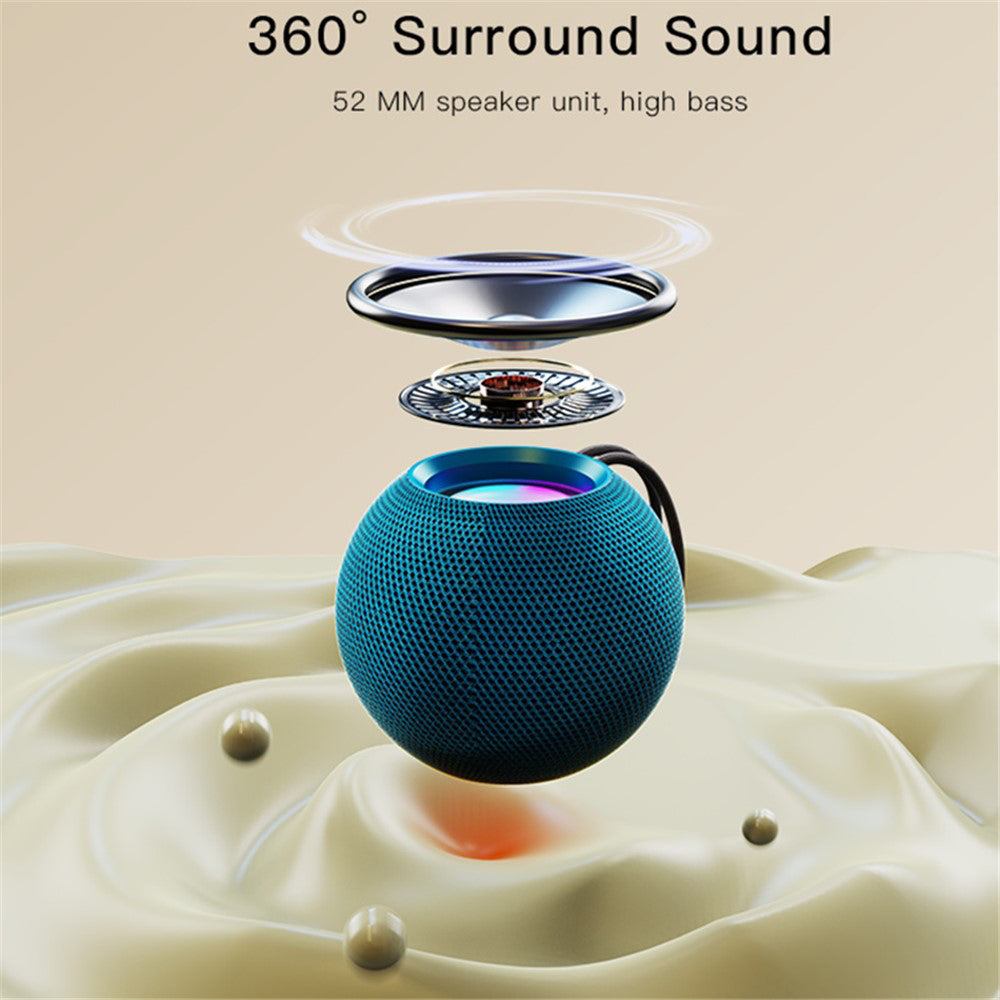 Przenośny Głośnik Bluetooth Yesido YSW13, 5W, RGB, Niebieski