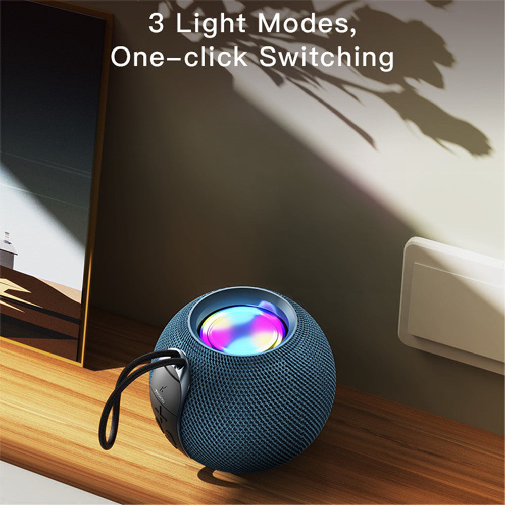 Przenośny Głośnik Bluetooth Yesido YSW13, 5W, RGB, Niebieski