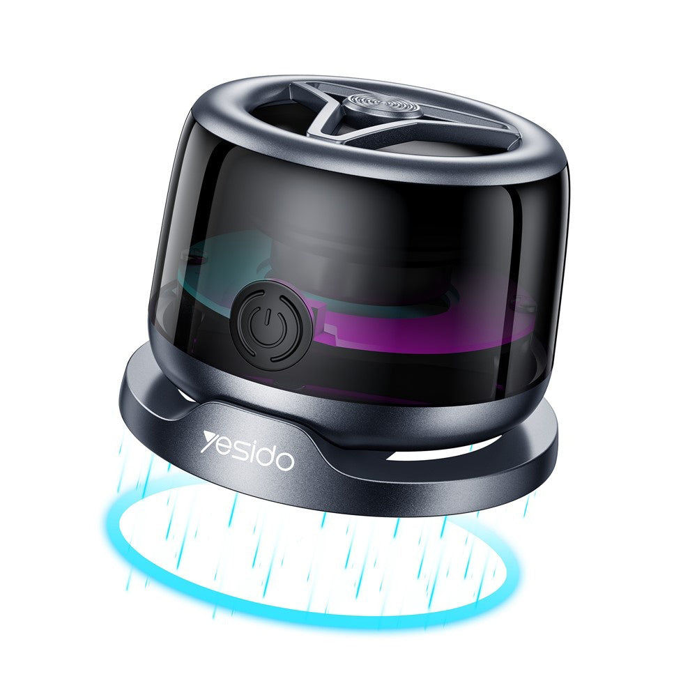 Przenośny głośnik Bluetooth Yesido YSW32, 3W, RGB, Czarny