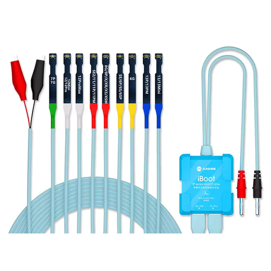 Kabel zasilający Sunshine IBOOT-A dla Apple iPhone 6 - 14 Pro Max Series