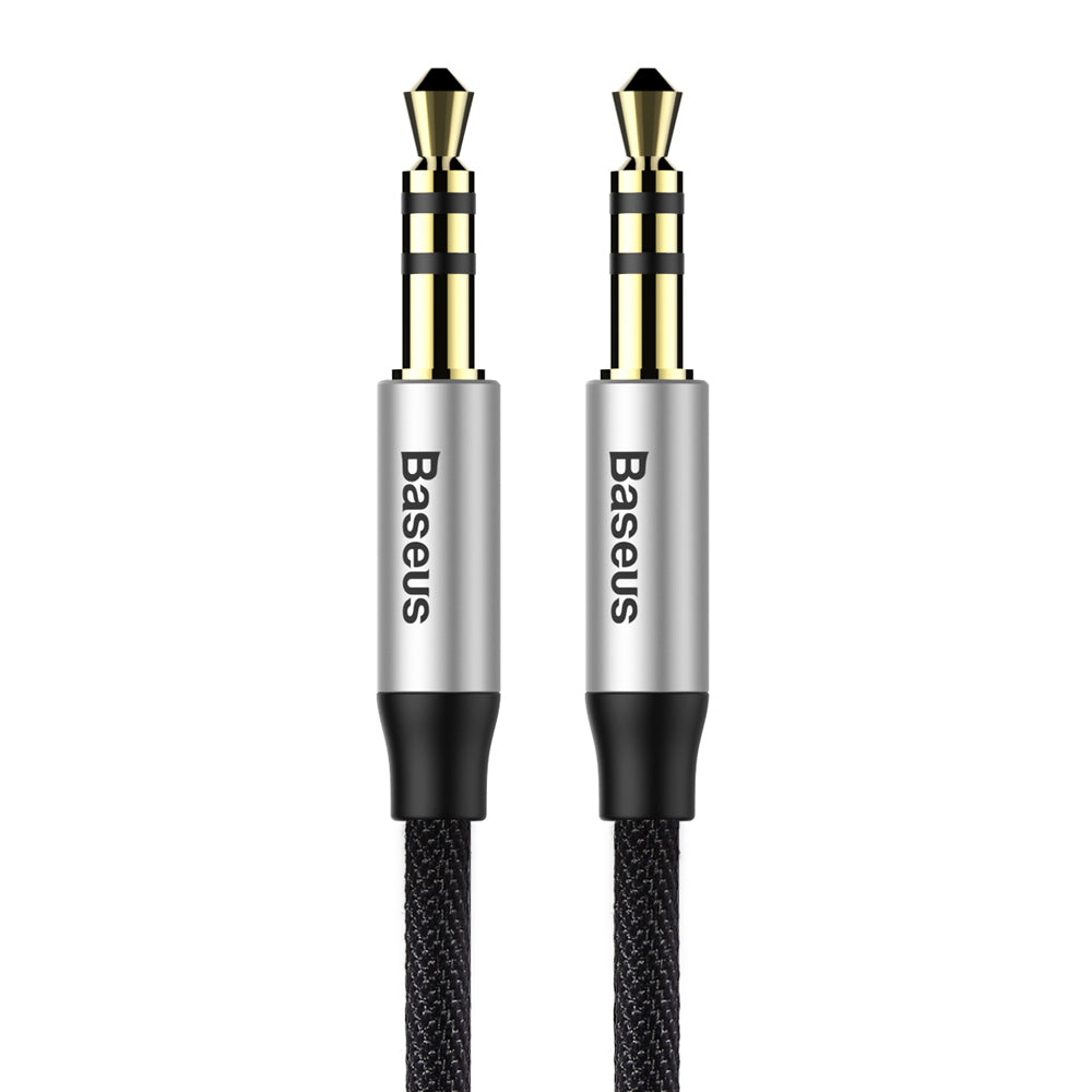 Kabel Audio 3.5mm - 3.5mm Baseus Yiven M30, 1.5m, Czarny CAM30-CS1