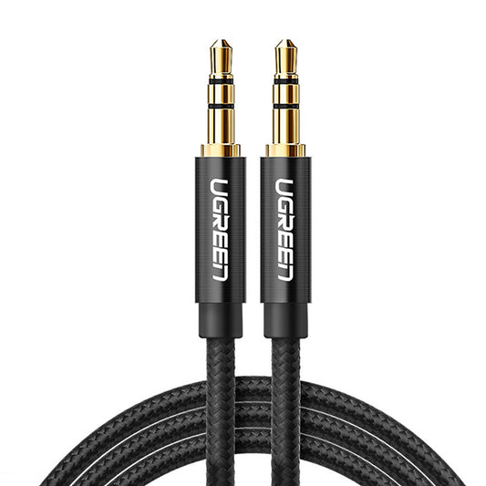 Kabel Audio 3.5mm - 3.5mm UGREEN AV112, 1m, Czarny