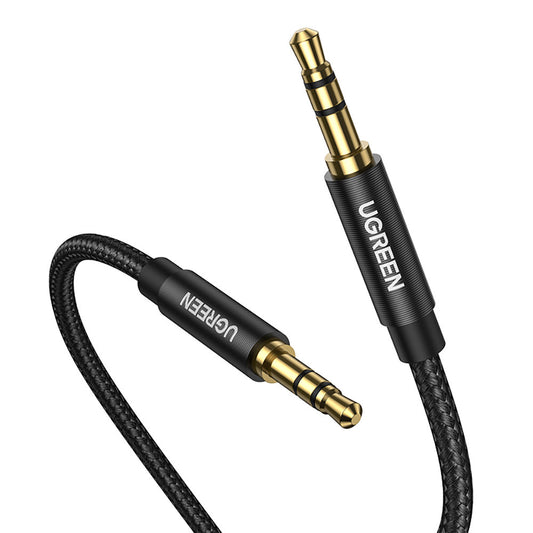 Kabel Audio 3.5mm - 3.5mm UGREEN AV112, 1m, Czarny