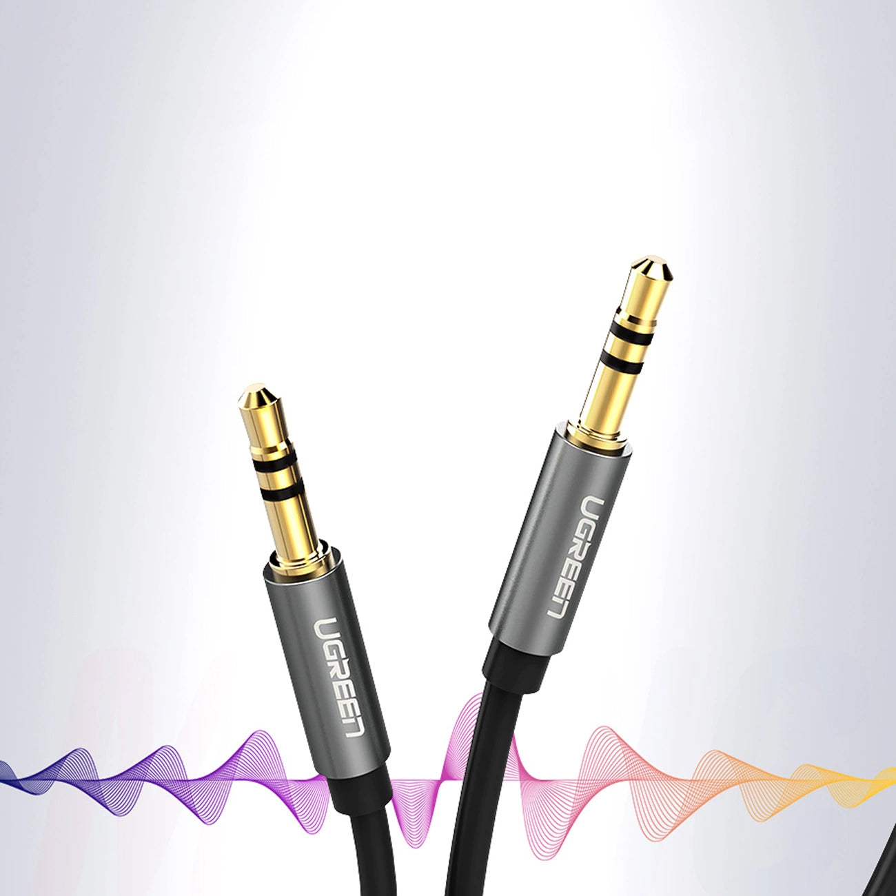 Kabel Audio 3.5mm - 3.5mm UGREEN AV119, 2m, Czarny