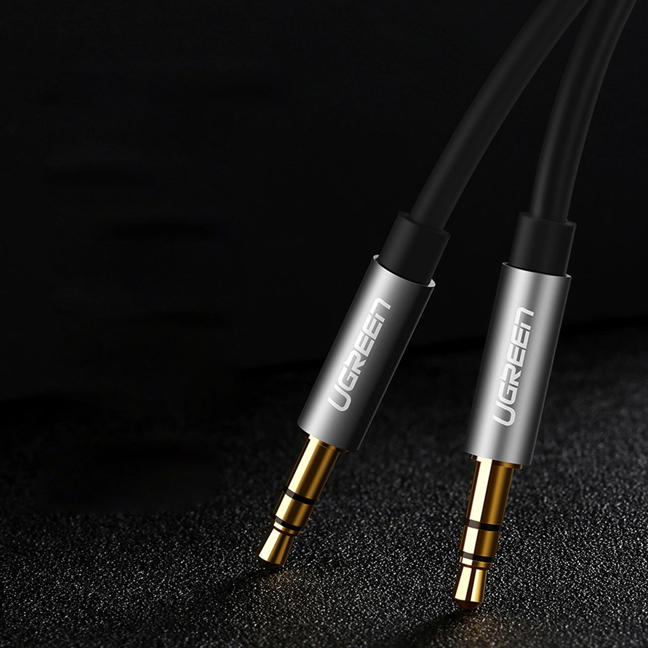 Kabel Audio 3.5mm - 3.5mm UGREEN AV119, 2m, Czarny