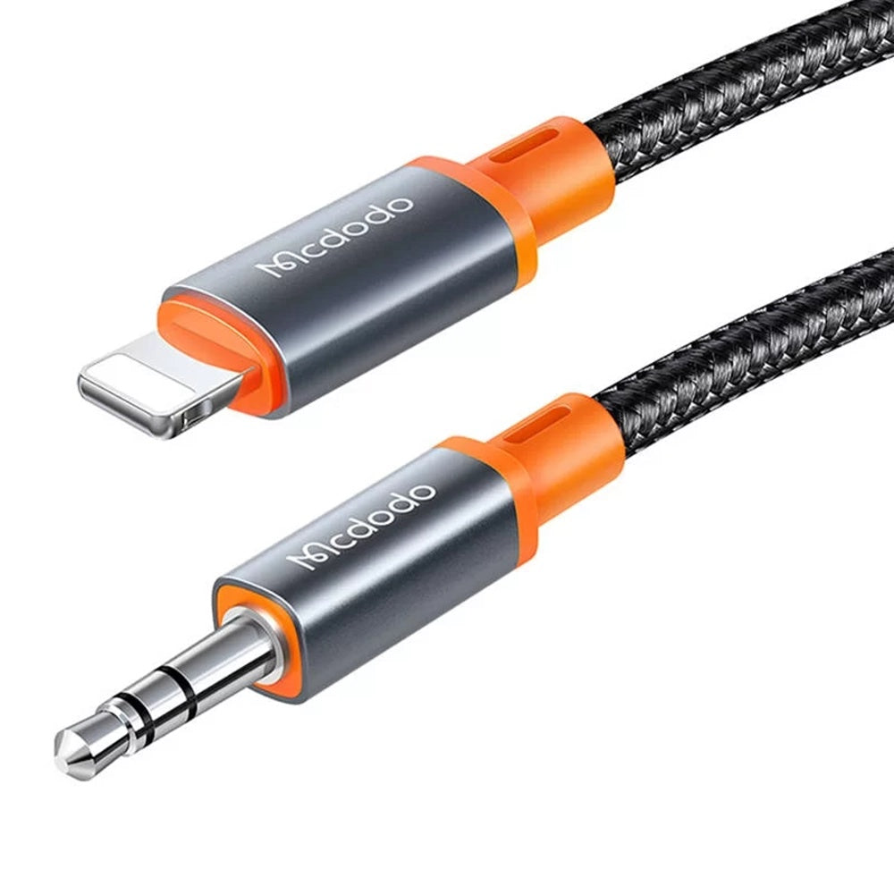 Kabel Audio Lightning - 3.5mm McDodo CA-0780 Castle, 1.2m, Czarny
