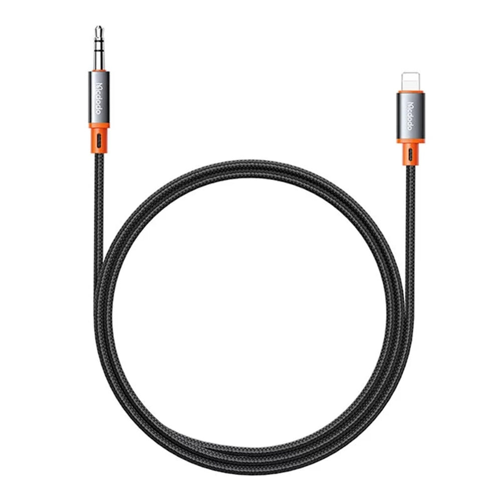 Kabel Audio Lightning - 3.5mm McDodo CA-0780 Castle, 1.2m, Czarny